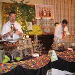 Famous "Pavo Station" for an American Cancer Society fundraiser....we used a Jamaiican theme
