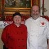 Chef Andrew Alexander Crossan with Dianne at Le Manoir Fleuri in Moreauville, LA 
