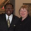 Visiting with Baton Rouge Mayor Kip Holden at Event